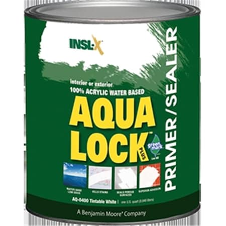 Insl-X Products AQ 0400 White Aqualock Plus Water Base Primer Sealer Stain Killer - 1 Quart 90548212942